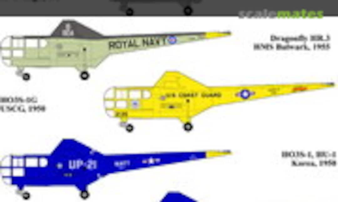 1:48 Sikorsky S-51 decal (Belcher Bits BB-43) BB-43