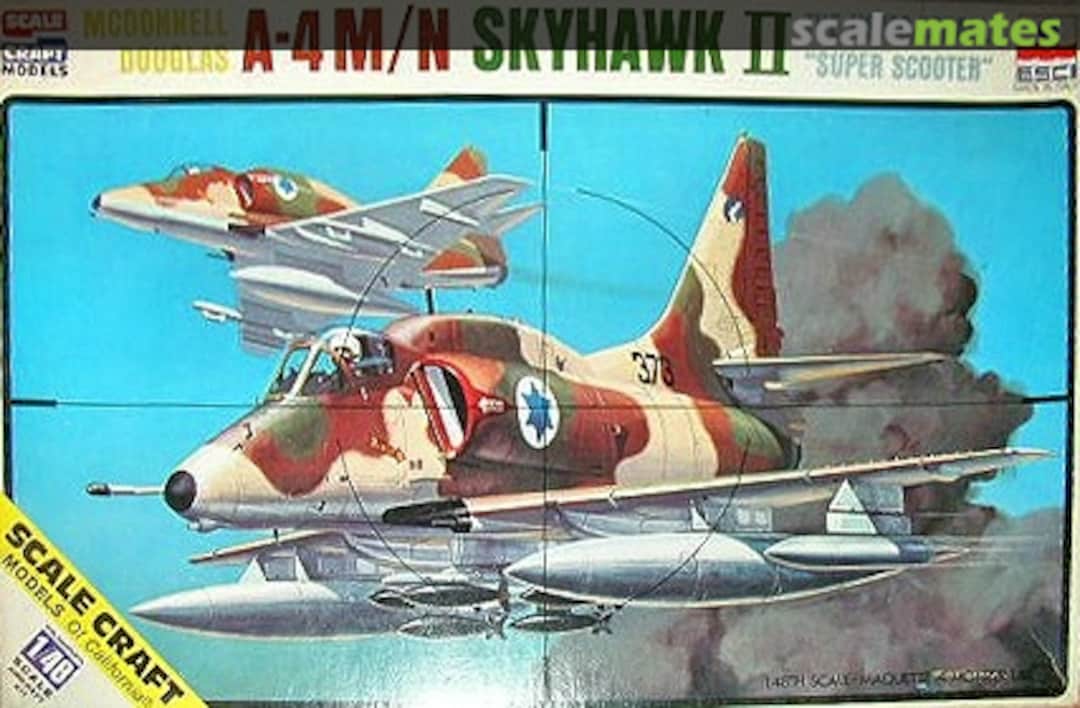 Boxart Douglas A-4M/N Skyhawk II SC4016 ESCI/Scale Craft Boxart Douglas A-4M/N Skyhawk II SC4016 ESCI/Scale Craft