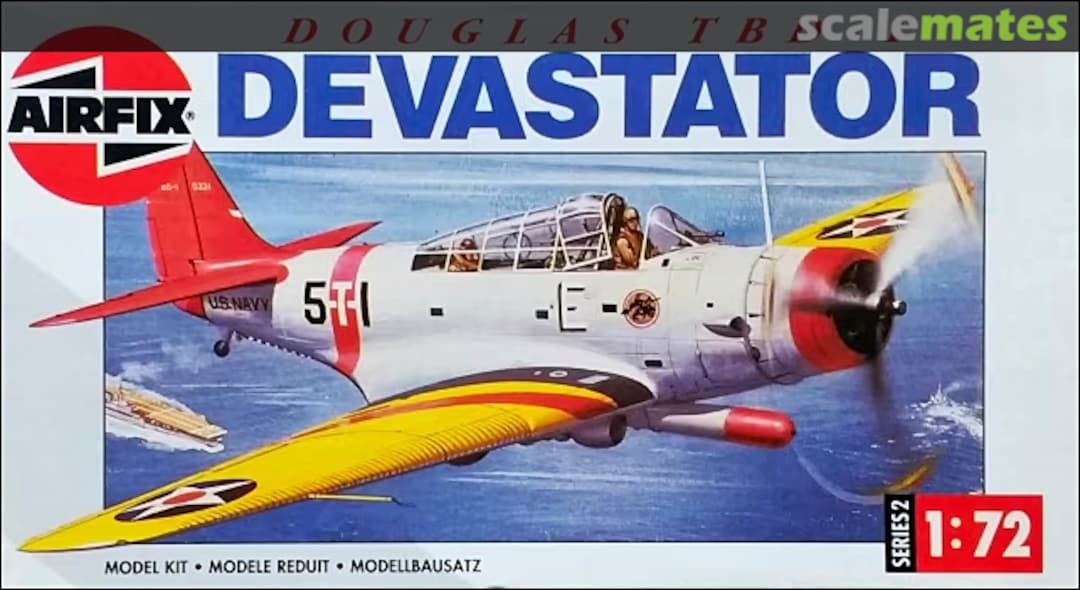 Boxart Douglas TBD-1 Devastator 02034 Airfix Boxart Douglas TBD-1 Devastator 02034 Airfix