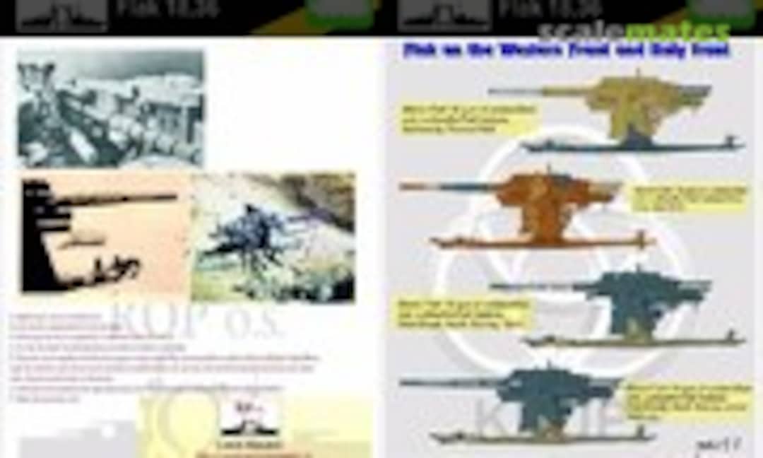 1:35 GERMAN 88MM FLAK 18,36 - FLAK ON THE WESTERN FRONT AND ITALY FRONT (ROP o.s. MNFDT35007) MNFDT35007