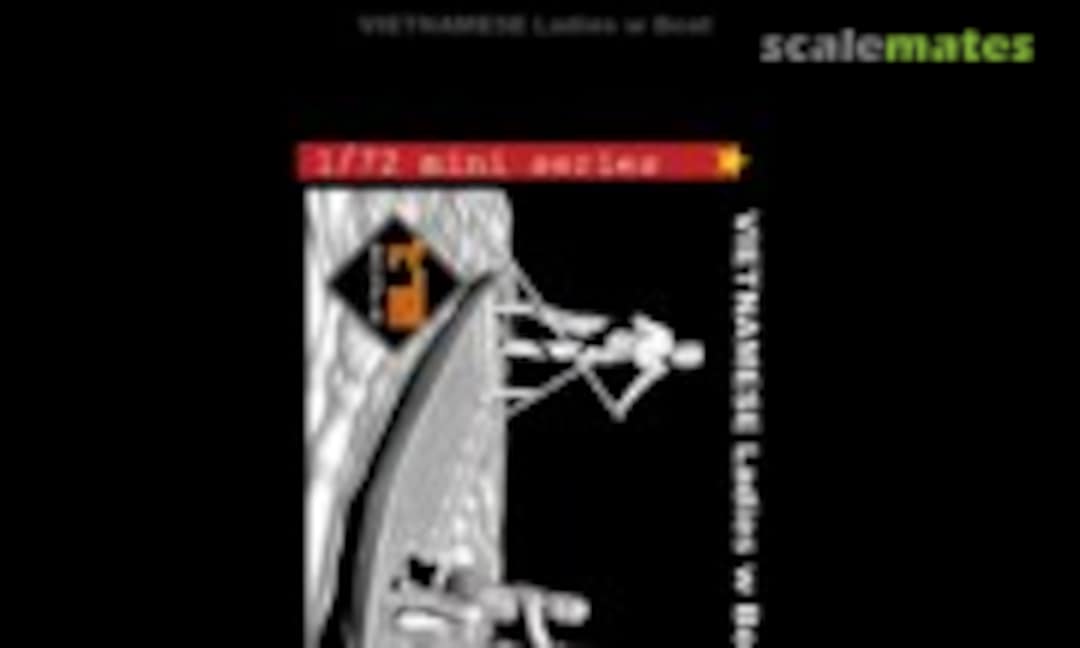 1:72 Vietnamese Ladies w Boat (Paracel Miniatures MINI7227) MINI7227