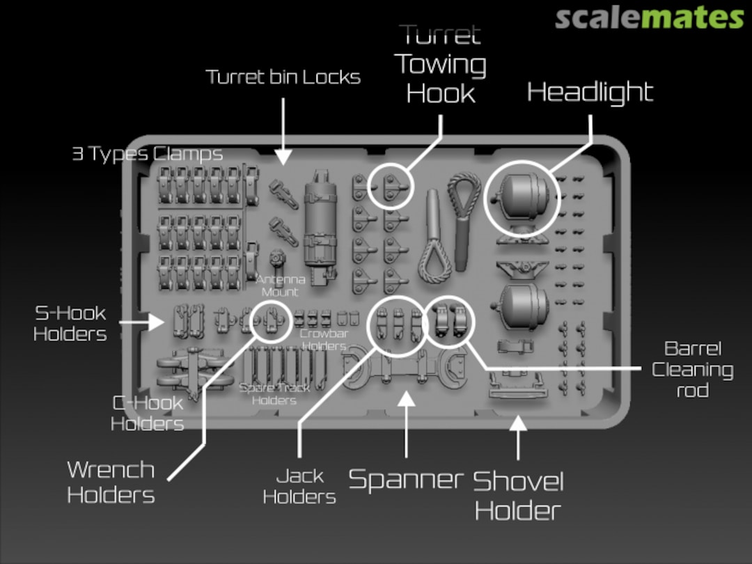 Boxart Panzer IV Detail Set D35008 BSK Model