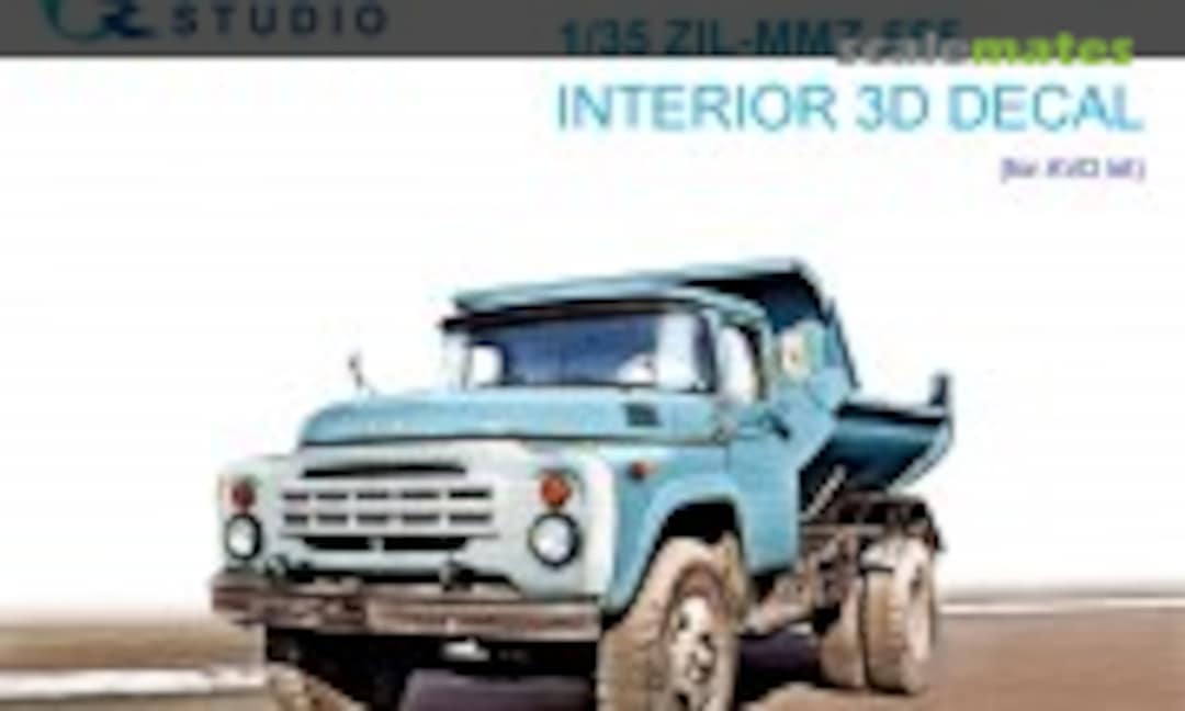1:35 ZIL-MMZ-555 interior 3D decals (Quinta Studio QD35134) QD35134
