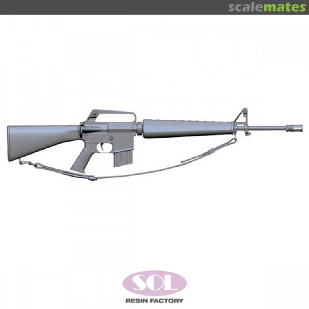 Boxart M16A1 Rifle MM792 SOL Boxart M16A1 Rifle MM792 SOL