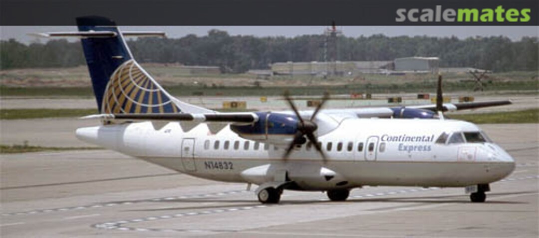Boxart Continental Express ATR 42 JBOT Decals Boxart Continental Express ATR 42 JBOT Decals