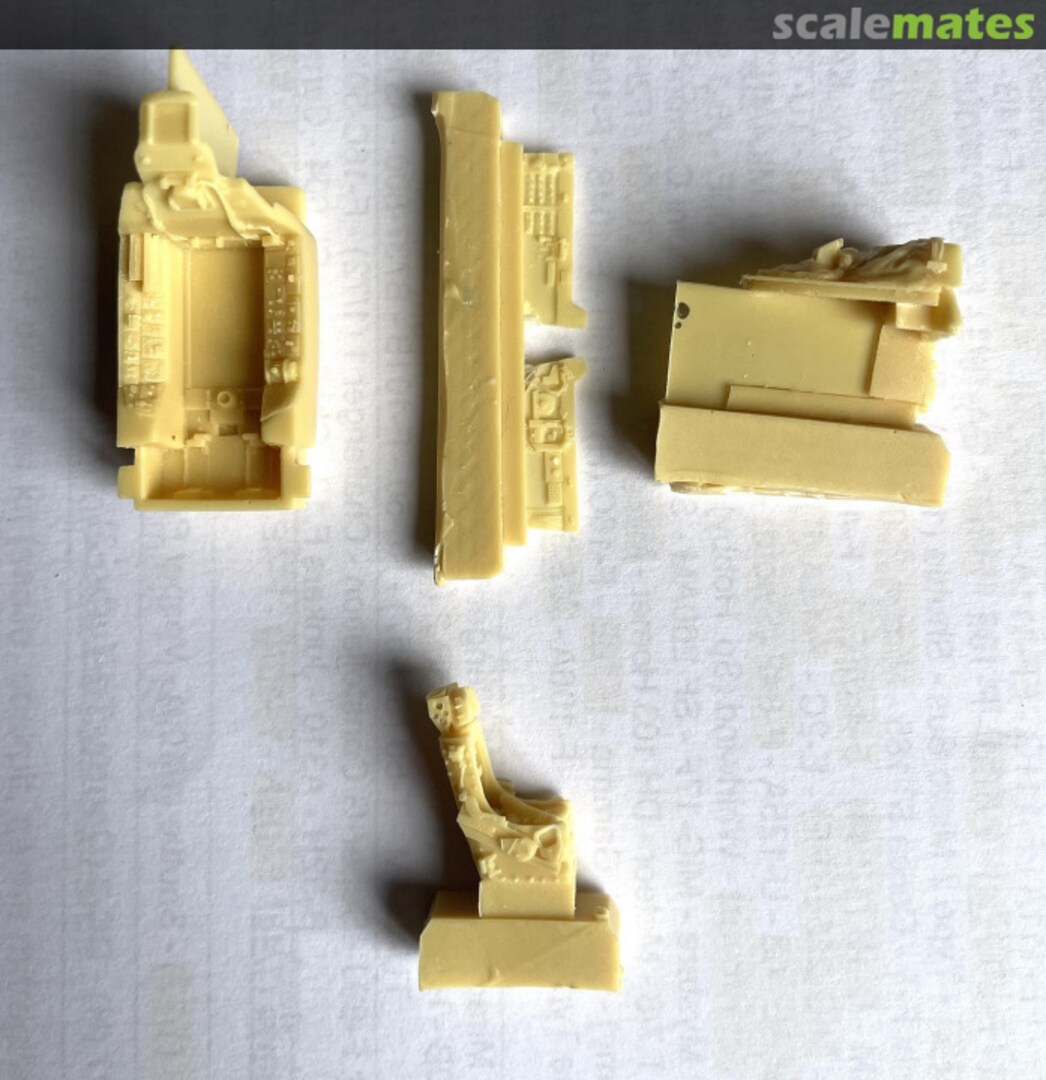 Contents F-105D cockpit 7274 Goffy Model Contents F-105D cockpit 7274 Goffy Model