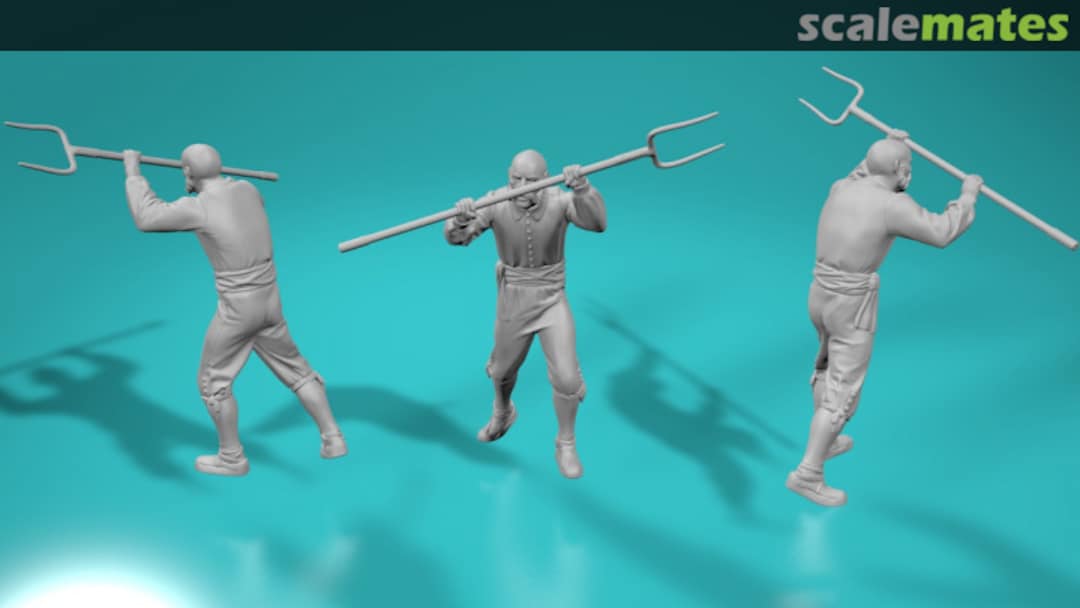 Boxart The War in the Iberian Peninsula (1808-1814) - Spanish Revolutionary - Pose No. 6 99204659-48 EMP3d