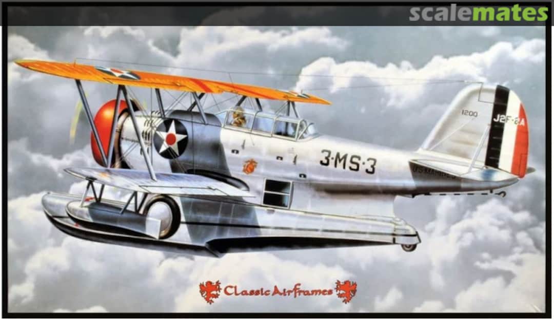 Boxart Grumman J2F-1, 2, 2A, 3, 4 Duck 443 Classic Airframes Boxart Grumman J2F-1, 2, 2A, 3, 4 Duck 443 Classic Airframes