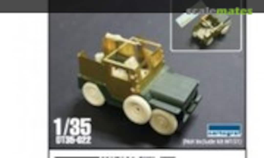 1:35 M151A1 Gun Jeep Conversion Kit (Division Miniature DT35-022) DT35-022