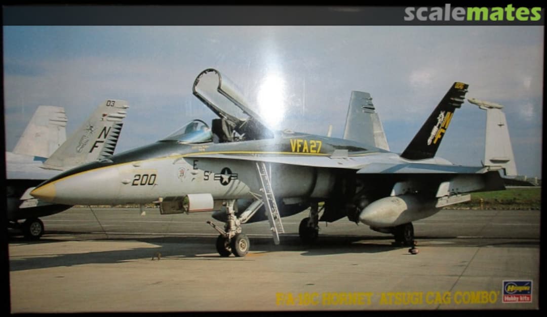 Boxart F/A-18C Hornet `Atsugi CAG Combo´ 02345 Hasegawa Boxart F/A-18C Hornet `Atsugi CAG Combo´ 02345 Hasegawa