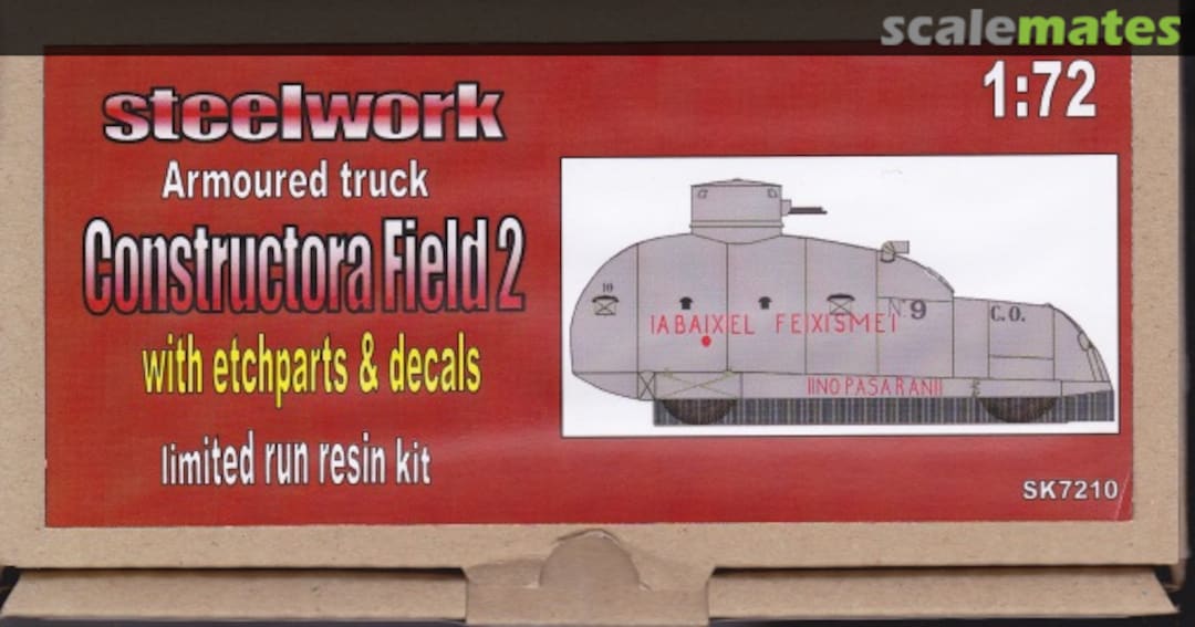 Boxart Constructora Field 2 SK7210 Steelwork Models Boxart Constructora Field 2 SK7210 Steelwork Models