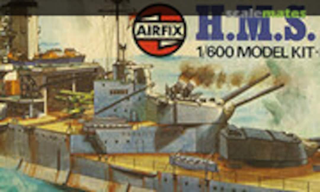 1:600 HMS Warspite (Airfix 04205-5) 04205-5