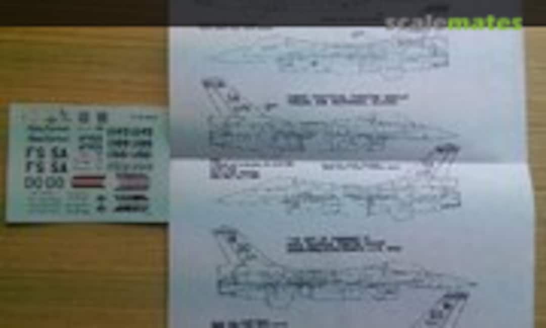 1:72 F-16 Fighting Falcon Arkansas Texas ANG AFRES (Repli-scale 1021) 1021