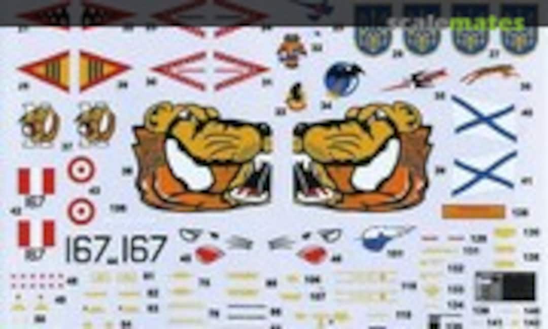 1:72 Su-17M3/M4 Fitter H/K (Authentic Decals 72-12) 72-12