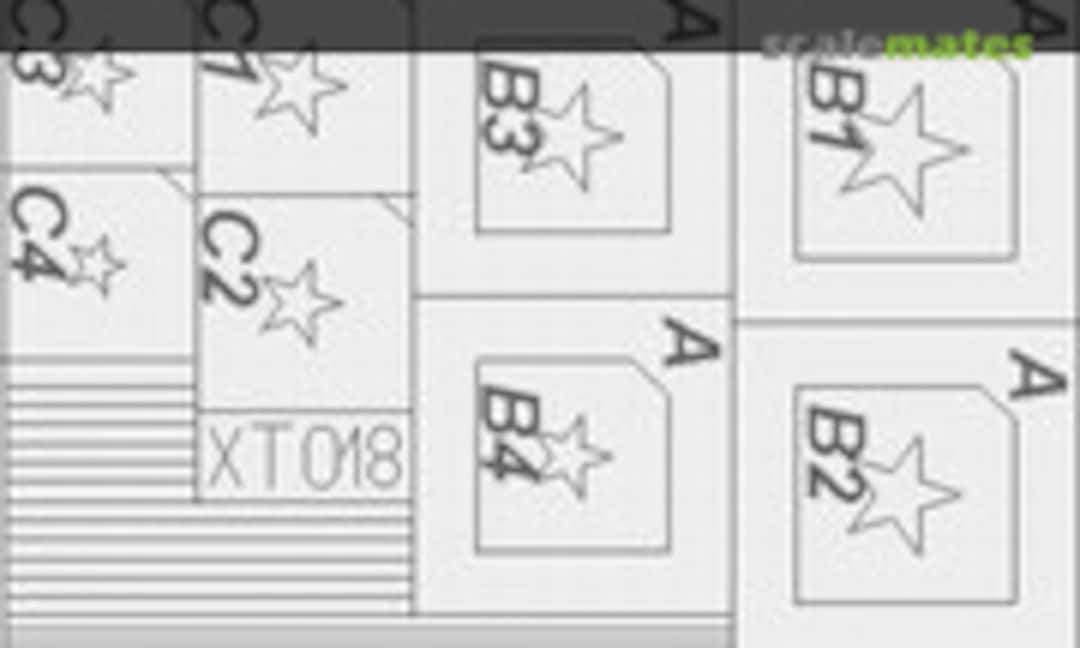 1:35 Russian Stars (Eduard XT018) XT018