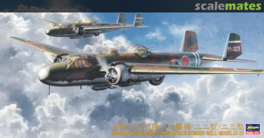 Boxart Mitsubishi G3M2/G3M3 51209 Hasegawa Boxart Mitsubishi G3M2/G3M3 51209 Hasegawa