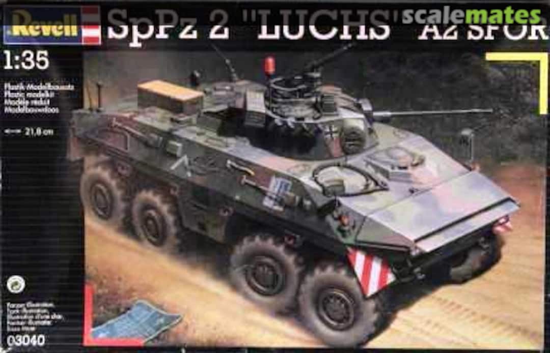 Boxart SpPz 2 "Luchs" A2 SFOR 03040 Revell Boxart SpPz 2 "Luchs" A2 SFOR 03040 Revell