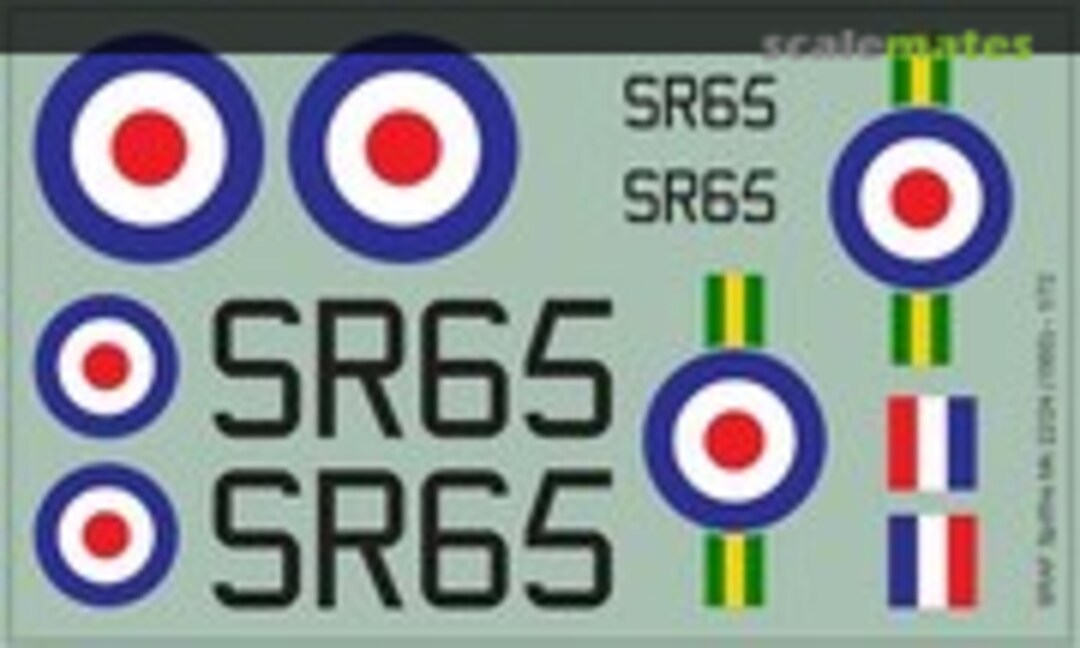 1:72 SRAF Spitfire Mk22/24 1950 (MAV Decals MAV-RZ7222) MAV-RZ7222