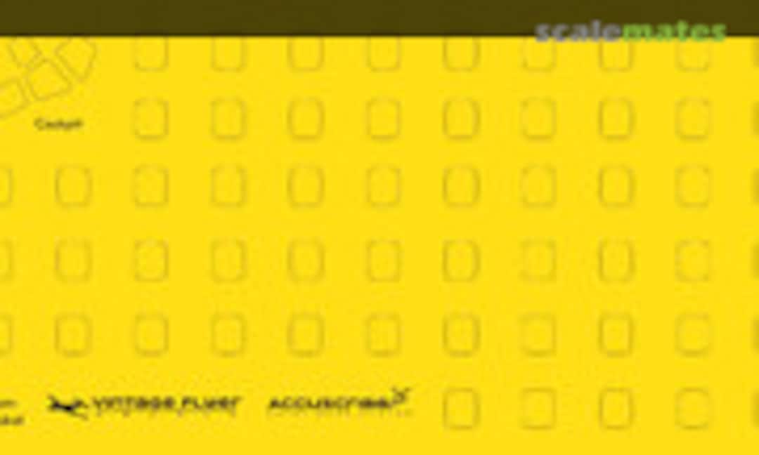 1:72 Mach 2 DC-8 Window Masks 1/72 (Vintage Flyer Decals PM072-MDC8) PM072-MDC8