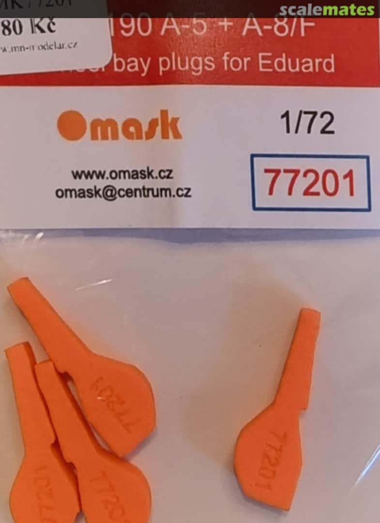 Boxart Fw 190A-5 + A-8/F Wheel Bay Plugs 77201 Omask Boxart Fw 190A-5 + A-8/F Wheel Bay Plugs 77201 Omask
