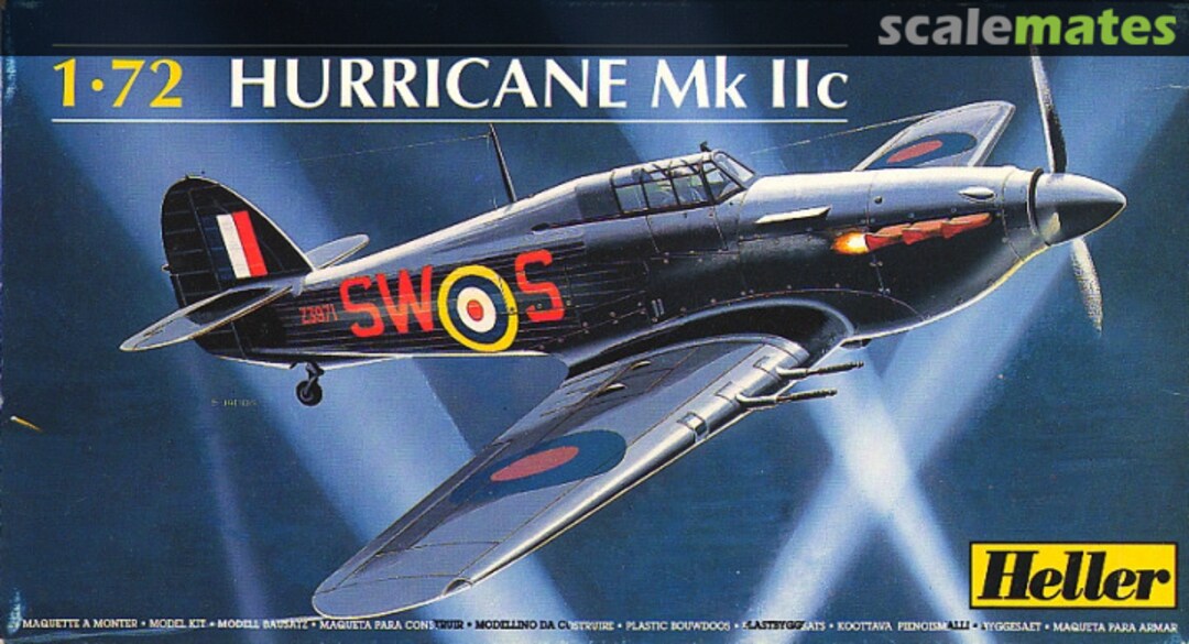 Boxart Hurricane Mk IIc 80269 Heller Boxart Hurricane Mk IIc 80269 Heller