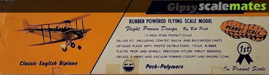 Boxart Gipsy Moth PP-11 Peck-Polymers Boxart Gipsy Moth PP-11 Peck-Polymers