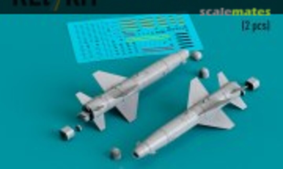 1:72 AGM-142 Popeye/Have Nap missiles (2 pcs) (ResKit RS72-0517) RS72-0517