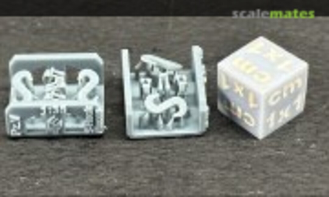 1:25 PzV Panther - S-hooks with clamps (EMP3d 25040851) 25040851