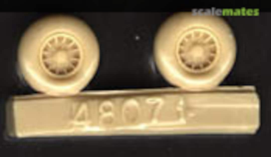 1:48 Morane Saulnier ms-406/410 wheels (True Details 48071) 48071