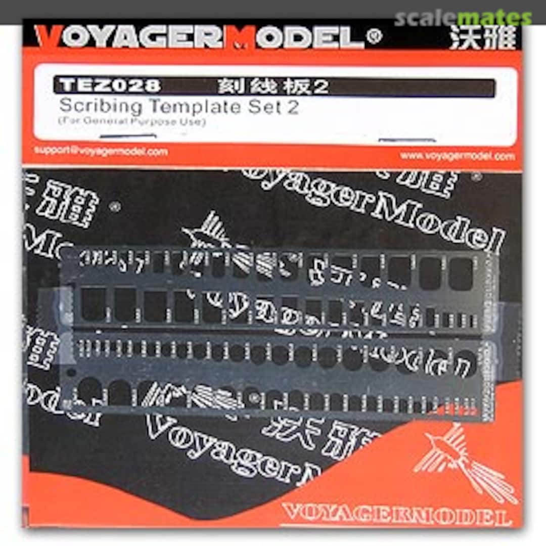 Boxart Scribing Template Set 2 TEZ028 Voyager Model Boxart Scribing Template Set 2 TEZ028 Voyager Model