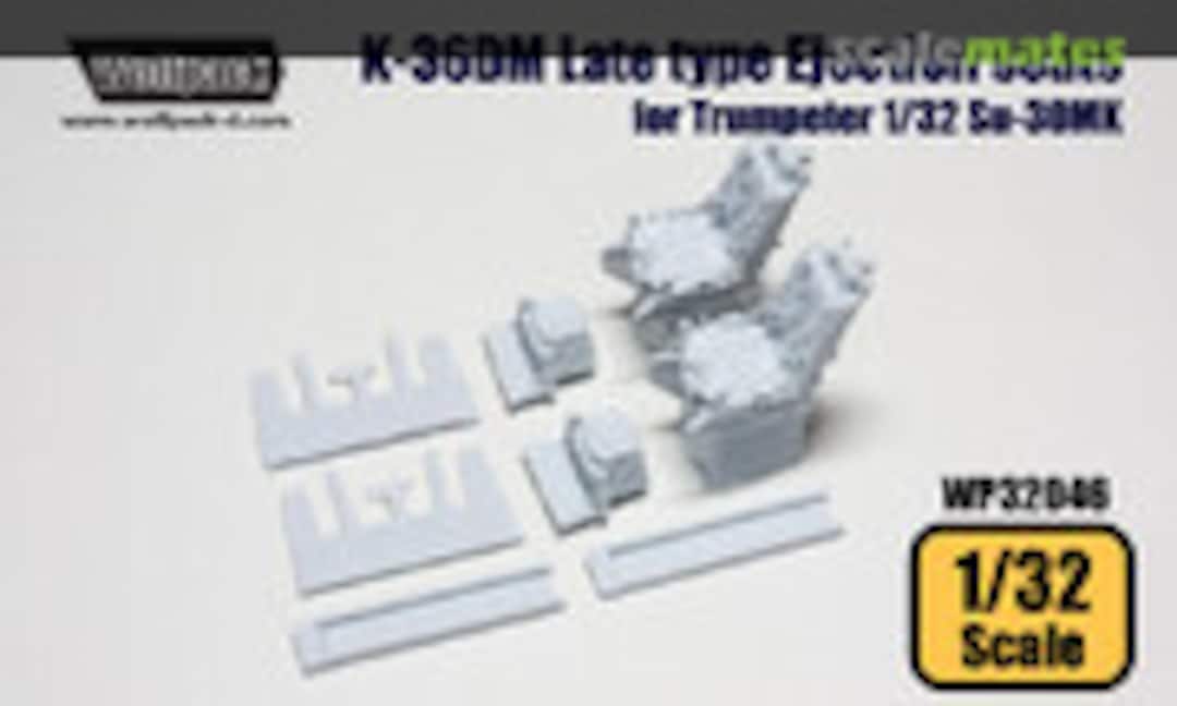 1:32 K-36DM Ejection seats for Su-30MK (2 pcs) (Wolfpack WP32046) WP32046