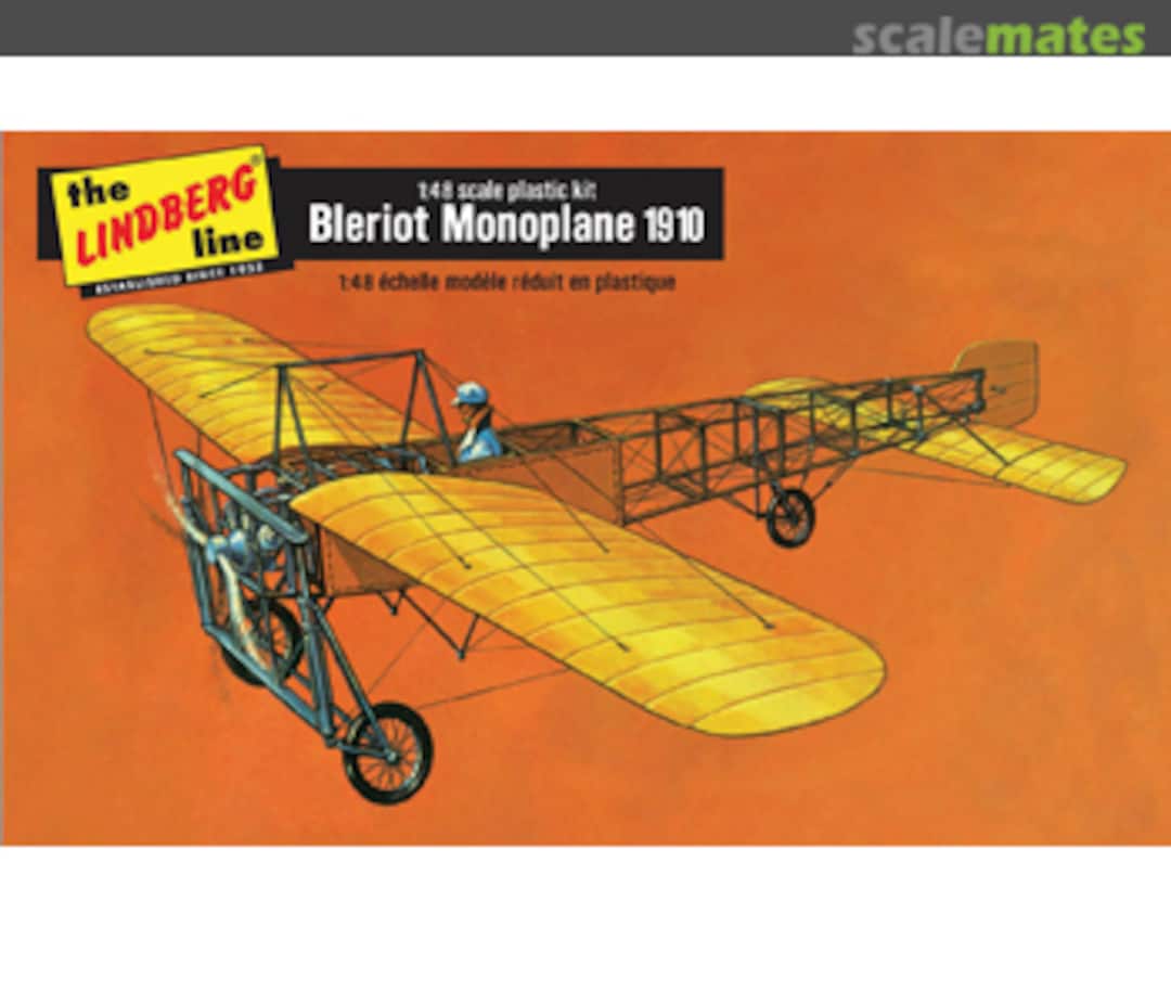 Boxart Bleriot Monoplane 1910 HL503 Lindberg Boxart Bleriot Monoplane 1910 HL503 Lindberg