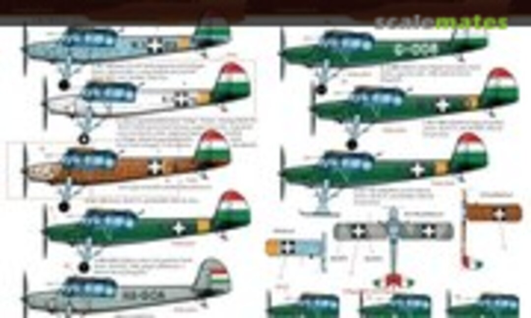 1:48 Fi-156 Storch (HungAeroDecals 48085) 48085