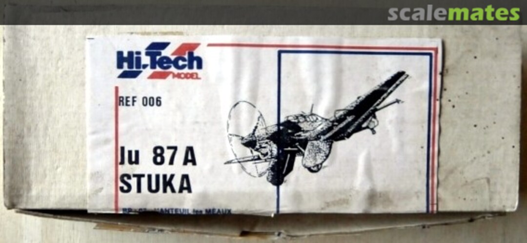 Boxart Ju 87 A Stuka 006 Hi-Tech