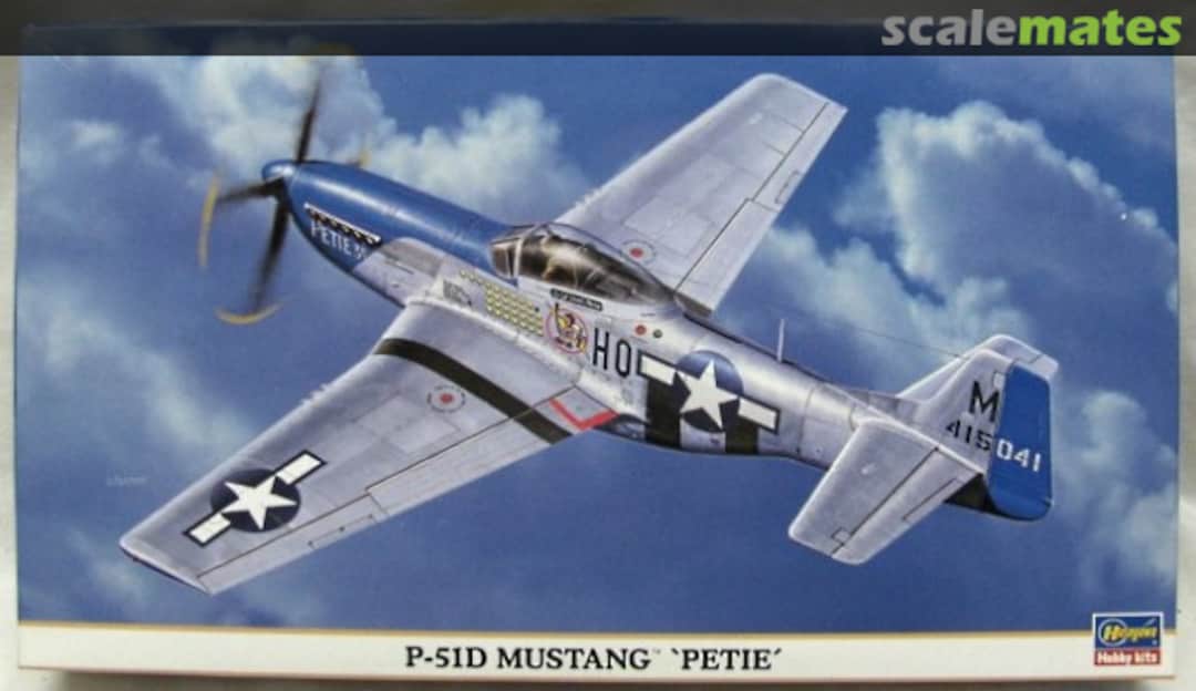 Boxart P-51D Mustang `Petie´ 09707 Hasegawa Boxart P-51D Mustang `Petie´ 09707 Hasegawa