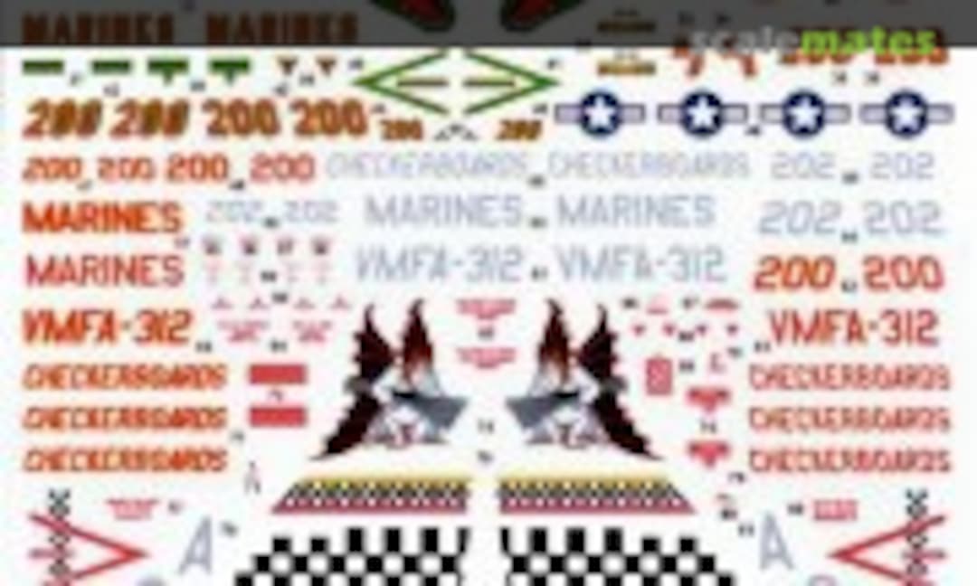 1:72 F/A-18 Hornet (Authentic Decals 72-23) 72-23