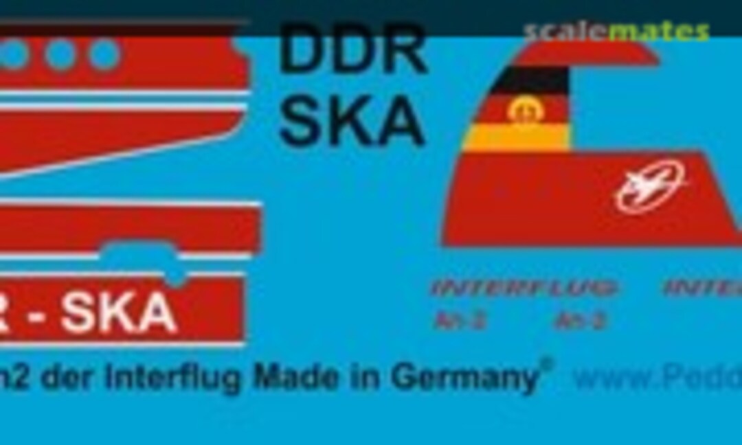 1:72 Antonov An-2 Interflug (Peddinghaus-Decals EP 917) EP 917