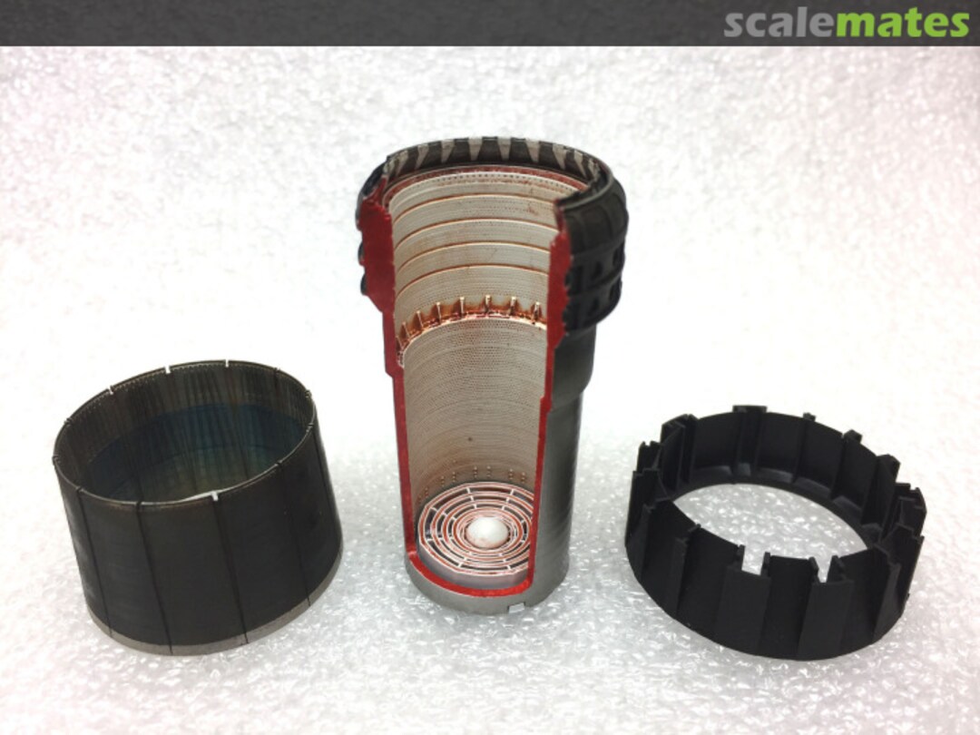 Boxart SR-71 P&W exhaust nozzle & afterburner set MA-48055 KA Models Boxart SR-71 P&W exhaust nozzle & afterburner set MA-48055 KA Models