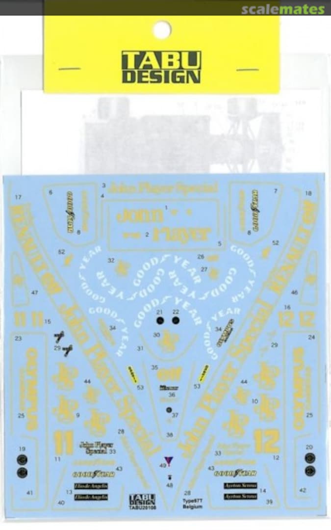 Boxart Lotus 97T TABU20108 Tabu Design Boxart Lotus 97T TABU20108 Tabu Design