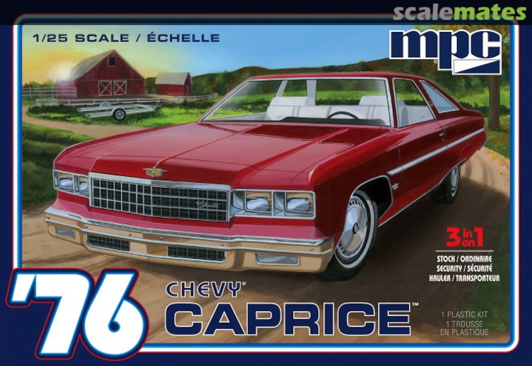 Boxart '76 Chevy Caprice MPC963 MPC Boxart '76 Chevy Caprice MPC963 MPC