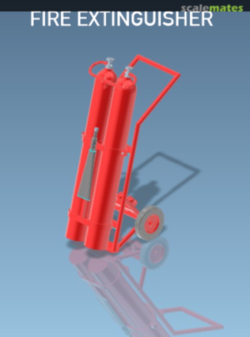 Boxart 3D printed Fire Extinguisher (Use in Austrian Airforce) DT72006 Brent-Air-Decals Boxart 3D printed Fire Extinguisher (Use in Austrian Airforce) DT72006 Brent-Air-Decals