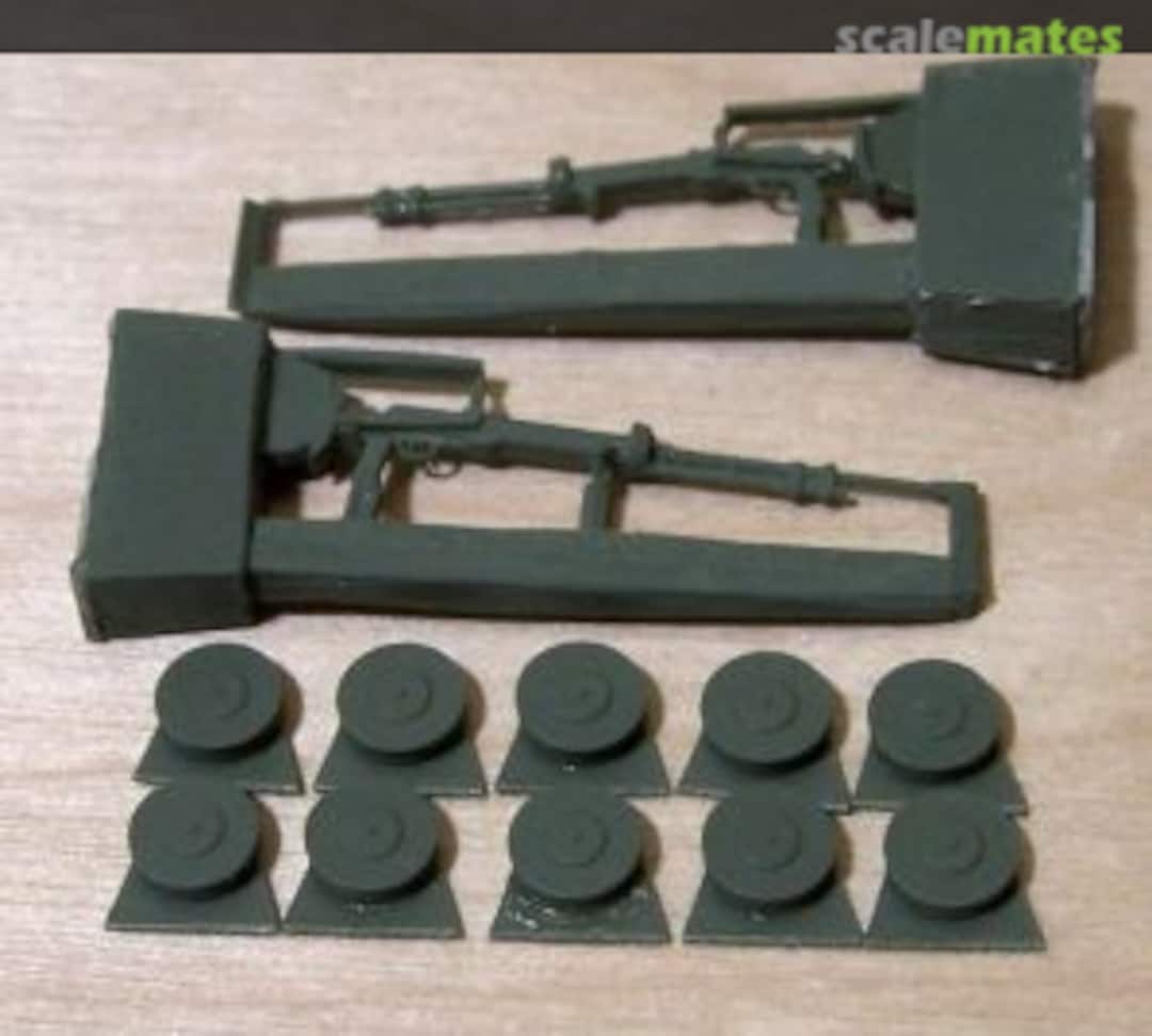 Boxart Machine guns DT (2 positions) and disks to them (10 positions) 35041 Komplekt Zip