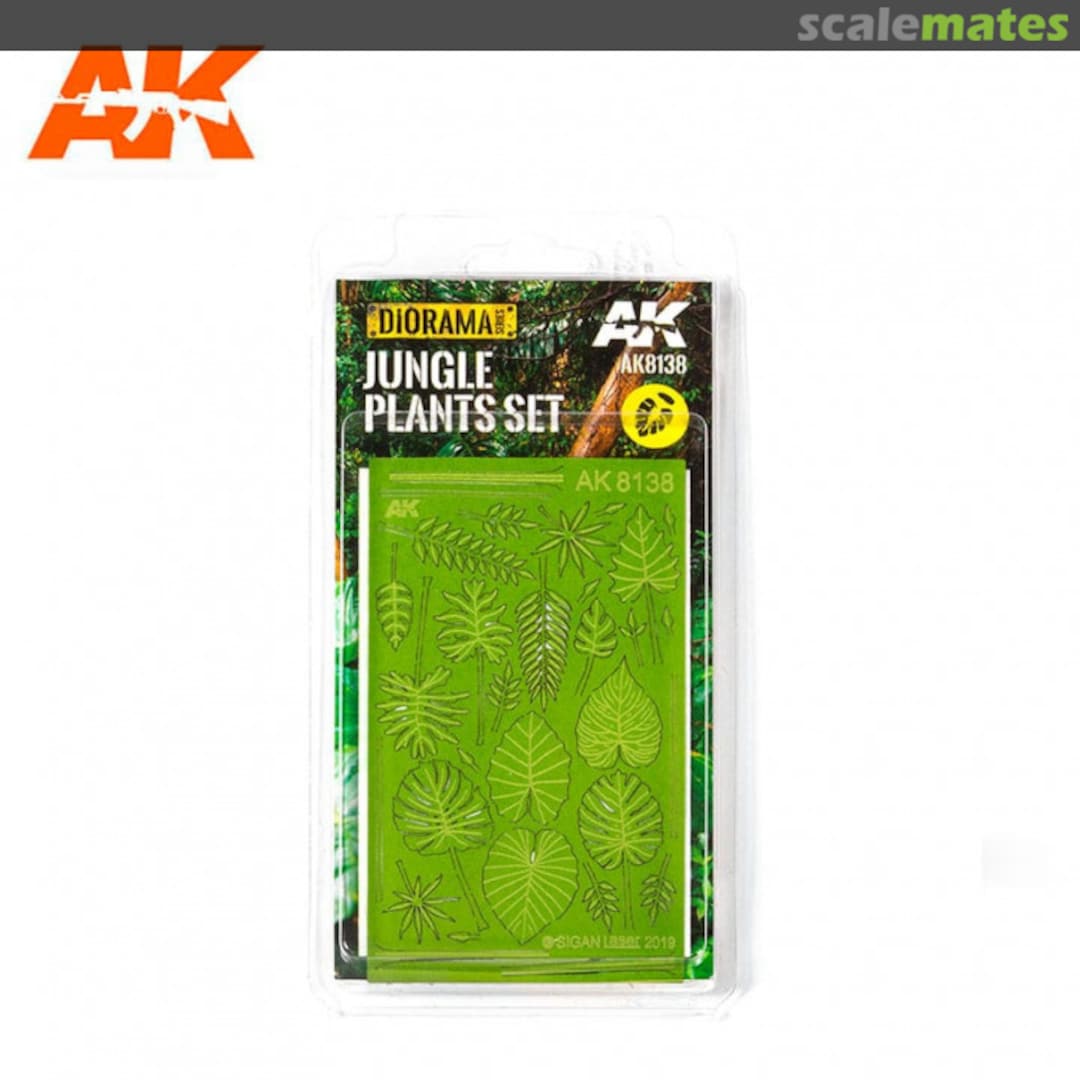 Boxart Jungle Plants Set AK 8138 AK Interactive Boxart Jungle Plants Set AK 8138 AK Interactive