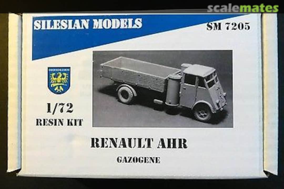 Boxart RENAULT AHR GASGENERATOR SM 7205 Silesian Models Boxart RENAULT AHR GASGENERATOR SM 7205 Silesian Models