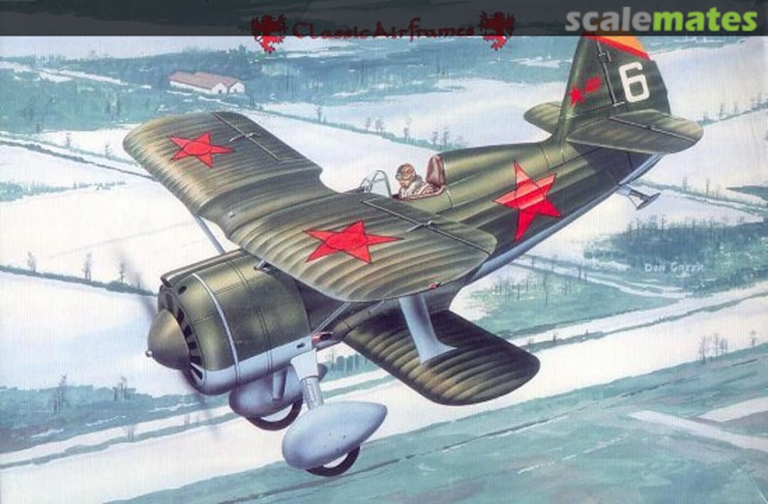 Boxart Polikarpov I-152 454 Classic Airframes