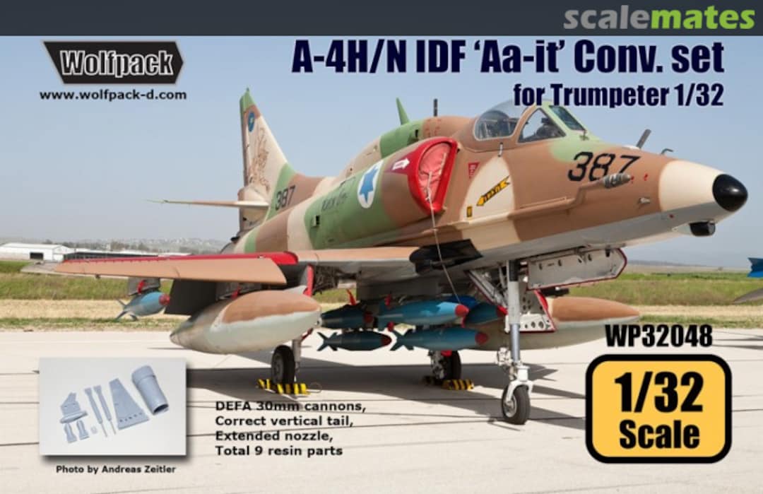Boxart A-4H/N Skyhawk IDF 'Aa-it' Conversion set WP32048 Wolfpack Boxart A-4H/N Skyhawk IDF 'Aa-it' Conversion set WP32048 Wolfpack