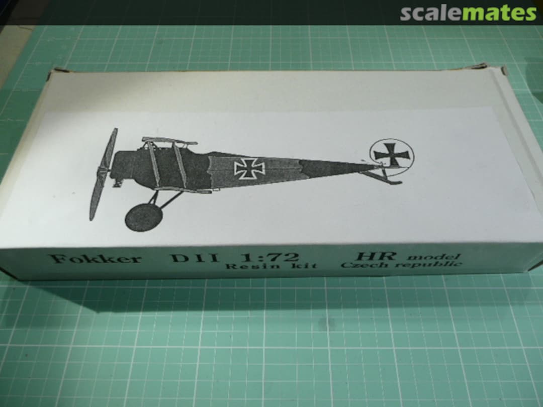 Boxart Fokker D.II HR Model Boxart Fokker D.II HR Model