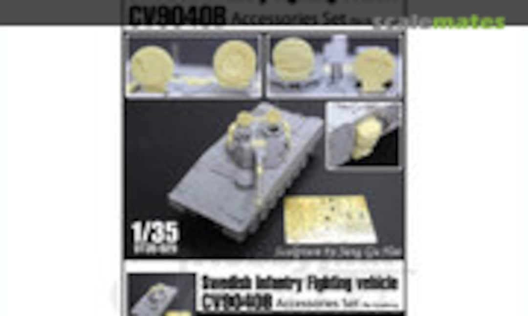 1:35 CV9040B accessories set (Division Miniature DT35-025) DT35-025
