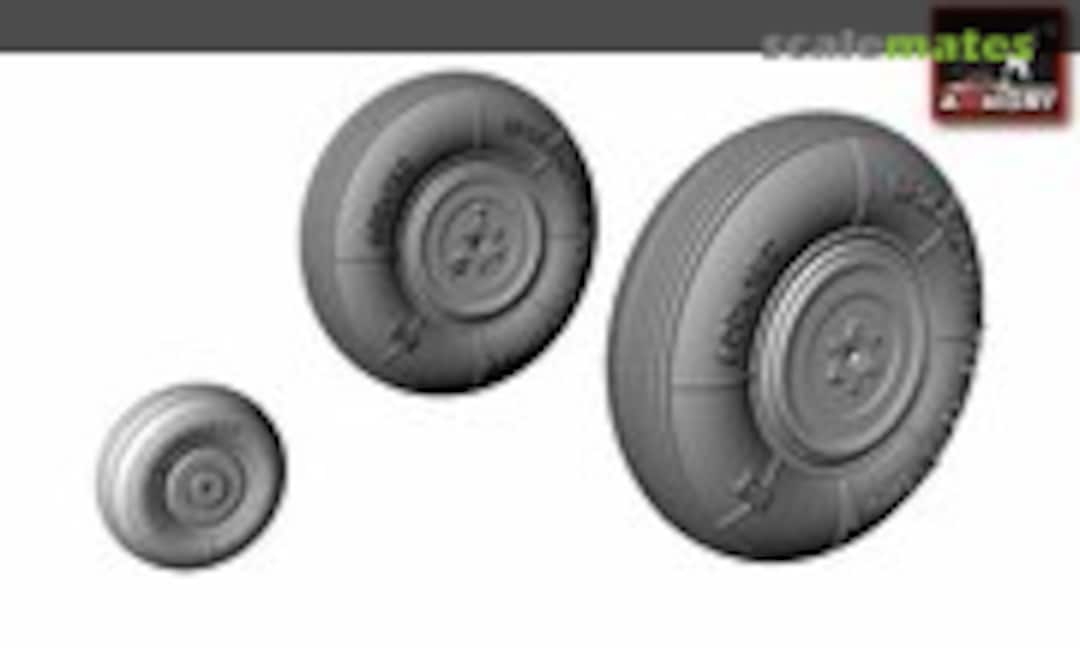 1:72 Yakovlev Yak-3 Wheels set (Armory AW72004) AW72004