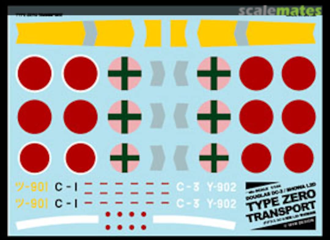Boxart Douglas DC-3 / Showa L2D Type Zero Transport A-213 MYK Design